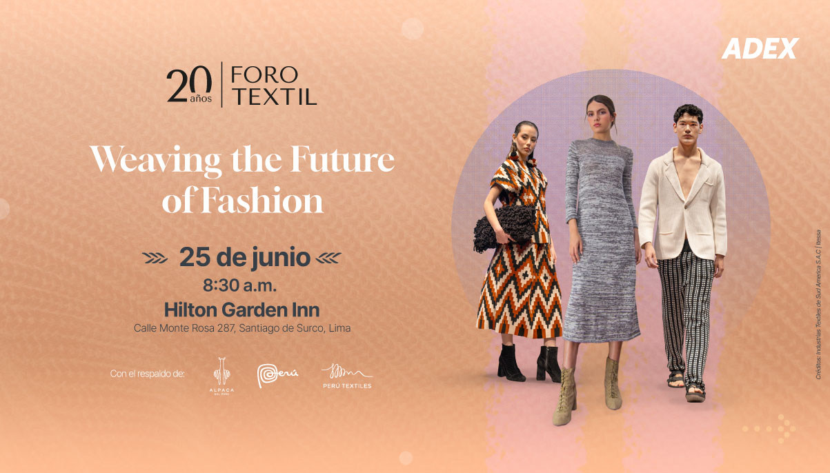 20° FORO TEXTIL <br> EXPORTADOR <br>